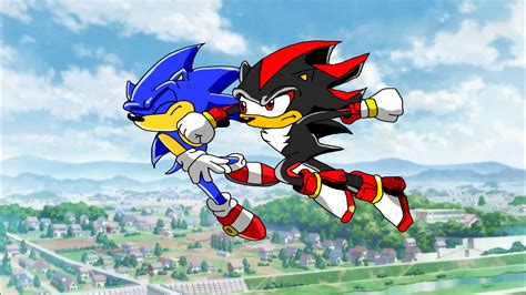 Sonic X Sonic Vs Shadow