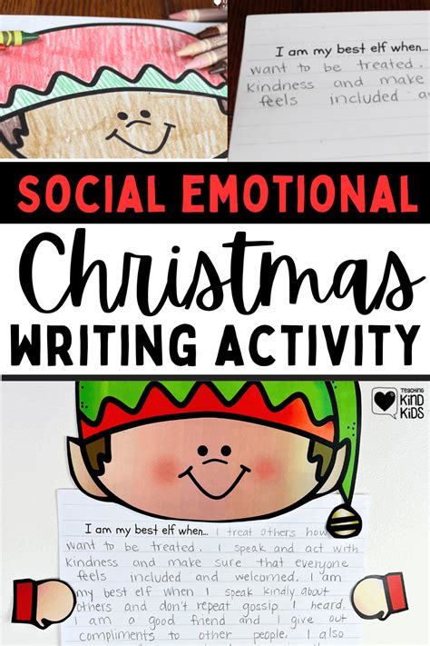 Christmas Elf Writing for Social Emotional Learning