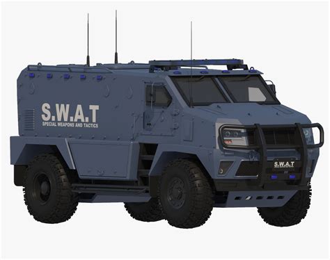 Armored Swat Vehicle 3D Model - TurboSquid 1985076