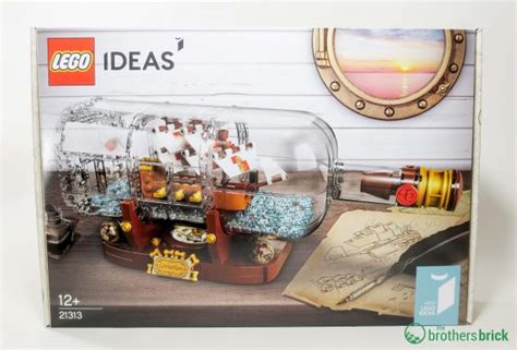 LEGO Ideas 21313 Ship in a Bottle [Review] - The Brothers Brick | The Brothers Brick