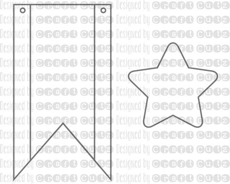 Star Banner svg - Digital Download - Birthday Banner svg - Baby Shower ...