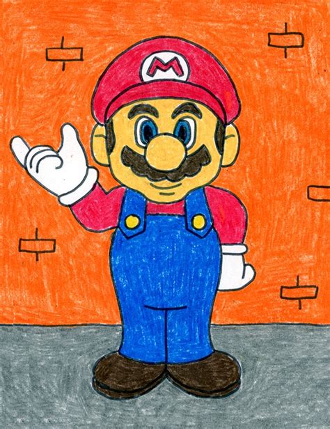 mario Art Drawing Easy