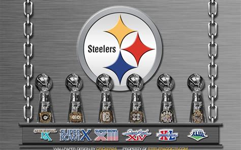 6 Time Superbowl Champions Steelers Desktop Wallpapers on WallpaperDog