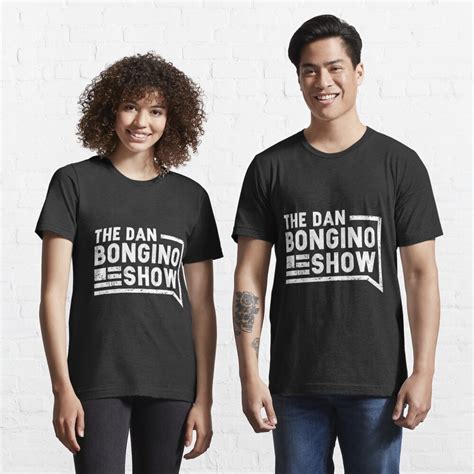 "The Dan Bongino Show" T-shirt for Sale by LukeGriffith | Redbubble | the dan bongino show t ...