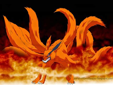 Kurama Kyuubi : Nine Tailed Demon Fox | Naruto Shippuden Wallpapers