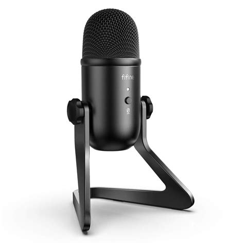 Buy FIFINEUSB Podcast Microphone for Streaming, Condenser Computer ...