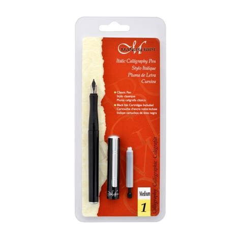 htconline.in| Manuscript Italic Calligraphy Pen (Medium nib)