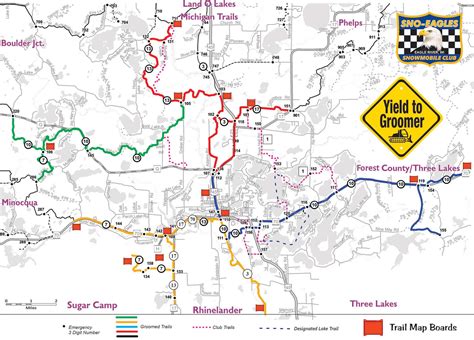 Snowmobile Trail Conditions - Eagle River Wisconsin