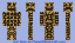 Clay Golem Minecraft Skin