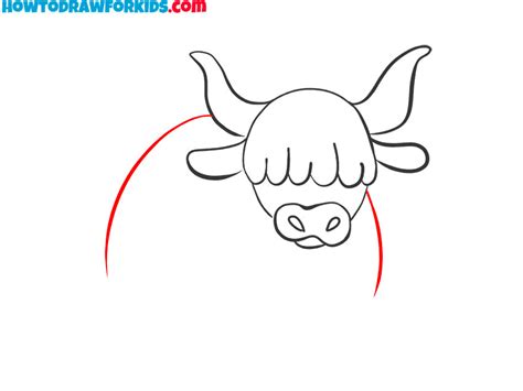 How to Draw a Buffalo - Easy Drawing Tutorial For Kids