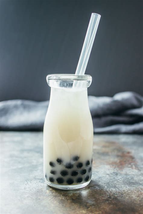 Coconut Bubble Tea (Homemade Boba Recipe) - Savory Tooth