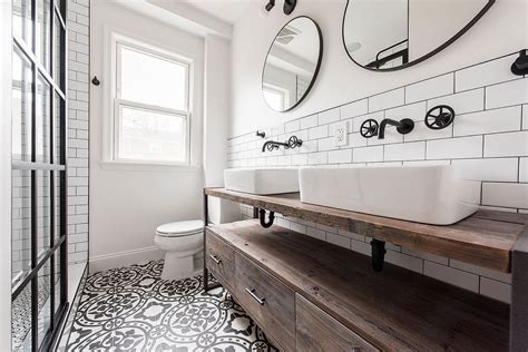 32 Industrial Bathroom Ideas - Raw, Organic & Able To Be Dressed Up - Foter