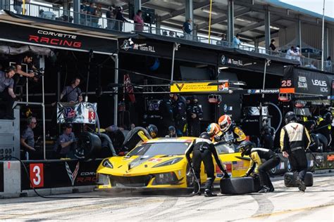 CORVETTE RACING AT SEBRING 2023: Fifth in Late-Race Carnage