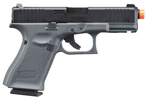 Umarex Licensed Gen 5 Glock 19 GBB Airsoft Pistol, Tungsten Grey ...