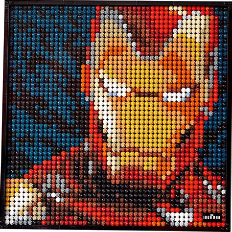 LEGO Art Marvel Studios Iron Man Set 31199 - SarahOnline.ro