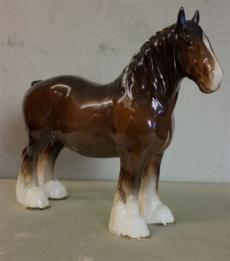 Antique Beswick Shire Horse | ANTIQUES.CO.UK