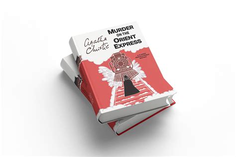 book cover - Murder on the Orient Express on Behance