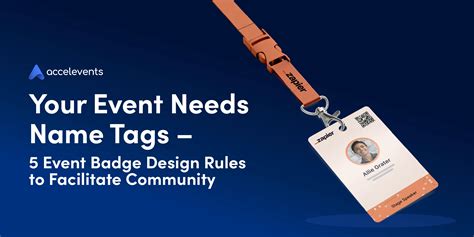 Event Badge Design: 5 Rules for Professional Event Badges