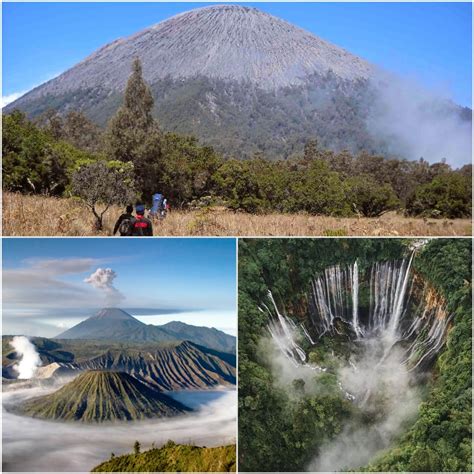 Semeru hiking, Mount Bromo, Tumpak Sewu Waterfall tour | Bromo Java Travel