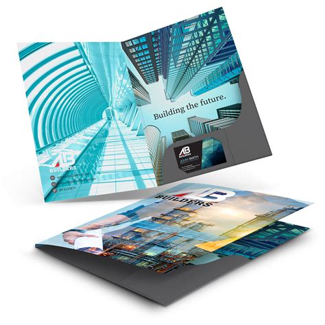 A4 Presentation Folder with Spine - Great Creates