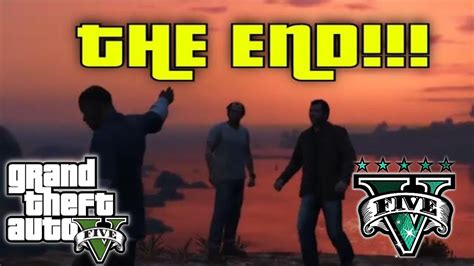 GTA V ending 😲😱 - YouTube