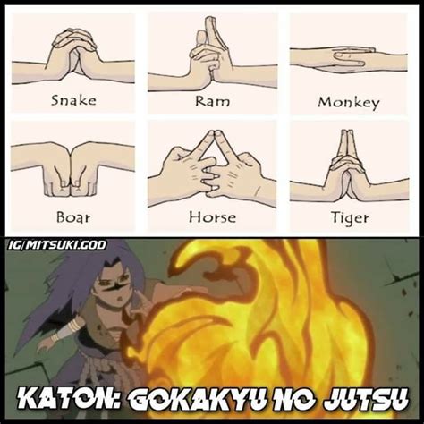 Naruto Hand Seals Guide