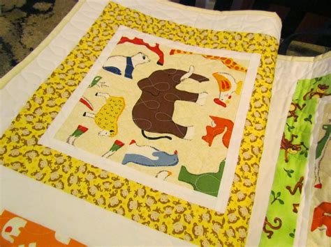 KayakQuilting: Finished - Jungle Baby Quilt