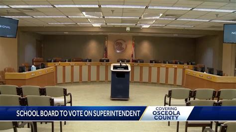 Osceola County School Board finishes voting for new superintendent ...