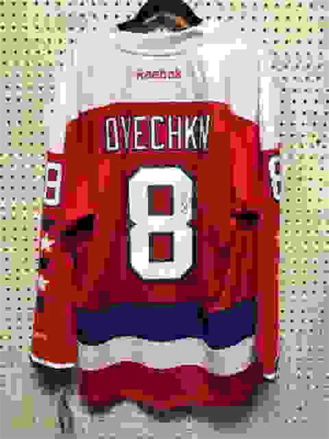 Alexander Ovechkin Autographed Jersey Auction