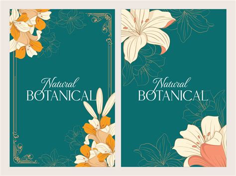 Botany Lilium Candidum Botanical Illustration romantic wedding ...