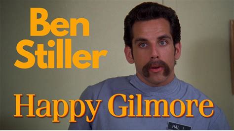 Every BEN STILLER Scene in HAPPY GILMORE - YouTube