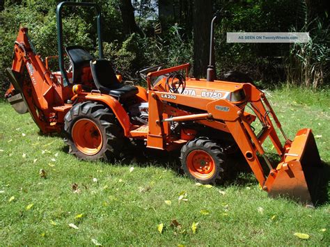 Kubota B1750hst 4x4 Backhoe Tractor