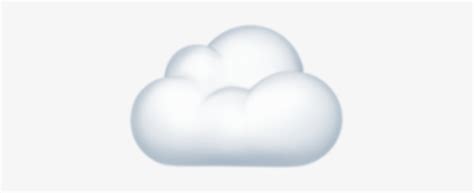 Emoji Iphone Cloud Cloudemoji Iphoneemoji - Illustration - Free Transparent PNG Download - PNGkey