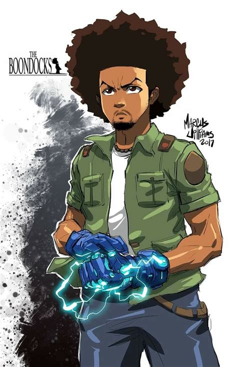 Pin by Wes on Comic Art Inspirations | Black love art, Boondocks drawings, Black art pictures