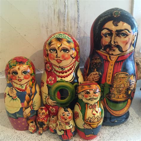 Matryoshka Nesting Dolls aka Russian Stacking Doll