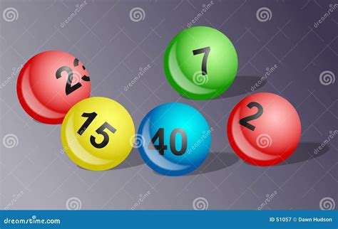 Lottery Balls Royalty Free Stock Photography - Image: 51057