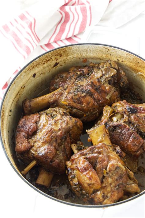 Braised Pork Shanks with Gravy - Savor the Best