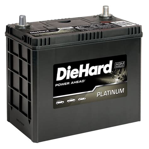 DieHard Platinum AGM Battery - Group Size 46B24R (Price with Exchange)