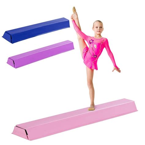 4FT PU Folding Floor Balance Beam Sports Gymnastics Skill Performance Training - Walmart.com ...