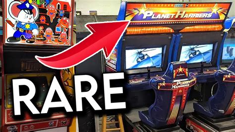 Game Galaxy Arcade has ULTRA RARE arcade machines! - YouTube