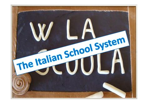 The italian school system by Elena Scuteri - Issuu