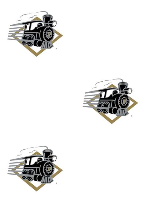 Purdue Boilermakers Logo Wallpaper (Double Roll)