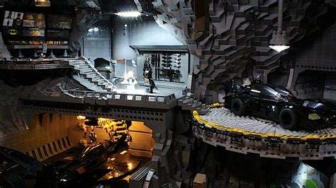 This Batcave made of 20,000 LEGO bricks is fit for Bruce Wayne