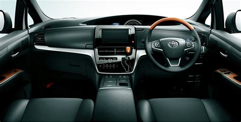 2016 Toyota Estima Hybrid (facelift) interior dashboard