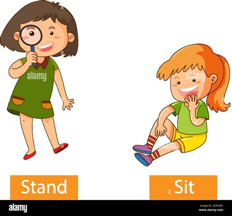 To sit opposite Stock Vector Images - Alamy