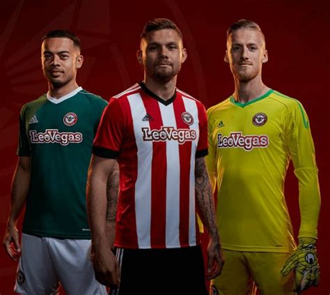 New Brentford FC Kits 2017-18 | Bees unveil Adidas home & away shirts | Football Kit News| New ...