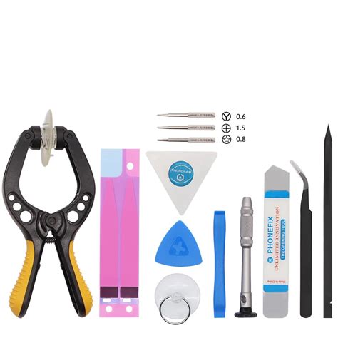 13 in 1 Phone Screen Opening Repair Tools Battery Replacement Tool Kit ...