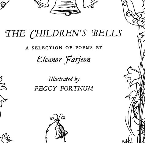 The Children's Bells: a Selection Of Poems by Farjeon, Eleanor: Good Hardcover (1963) | WeBuyBooks