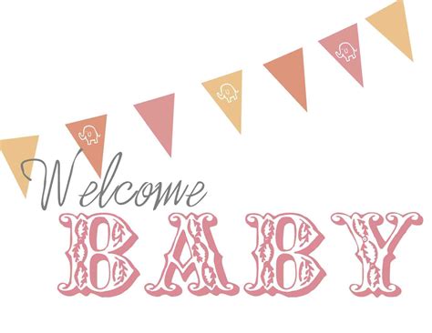 welcome baby banner clipart 10 free Cliparts | Download images on ...