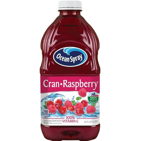 Ocean Spray Cran- Raspberry Juice Drink, 64 Fl. Oz. - Walmart.com - Walmart.com